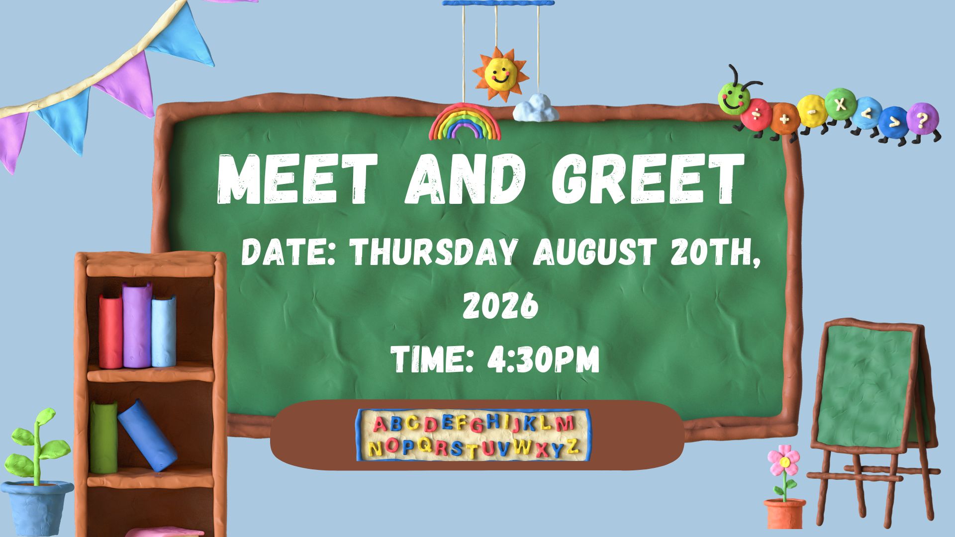 Come meet your teachers!